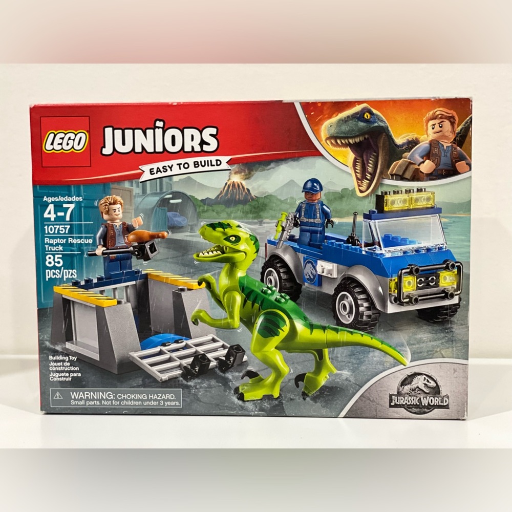 LEGO Juniors Jurassic Park Raptor Rescue Truck 10757